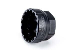 Primer plano de las nuevas herramientas para bicicletas eléctricas Park Tools LRT-5