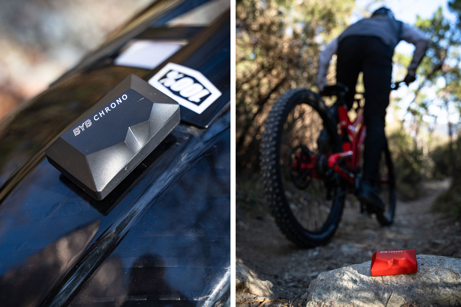 El cronómetro de vueltas BYB Chrono GPS te ayuda a encontrar adónde ir más rápido, soporte para casco y disparadores externos