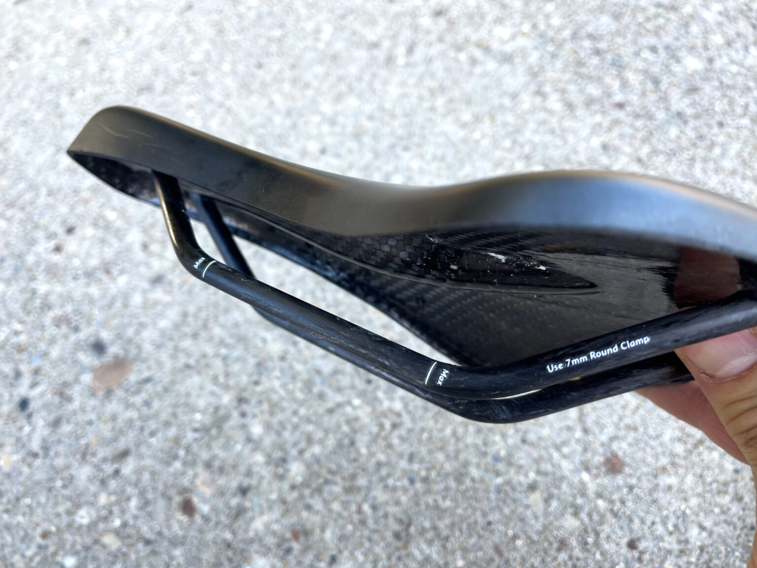 WOVE Mags Saddle Revisión detalle relleno de números